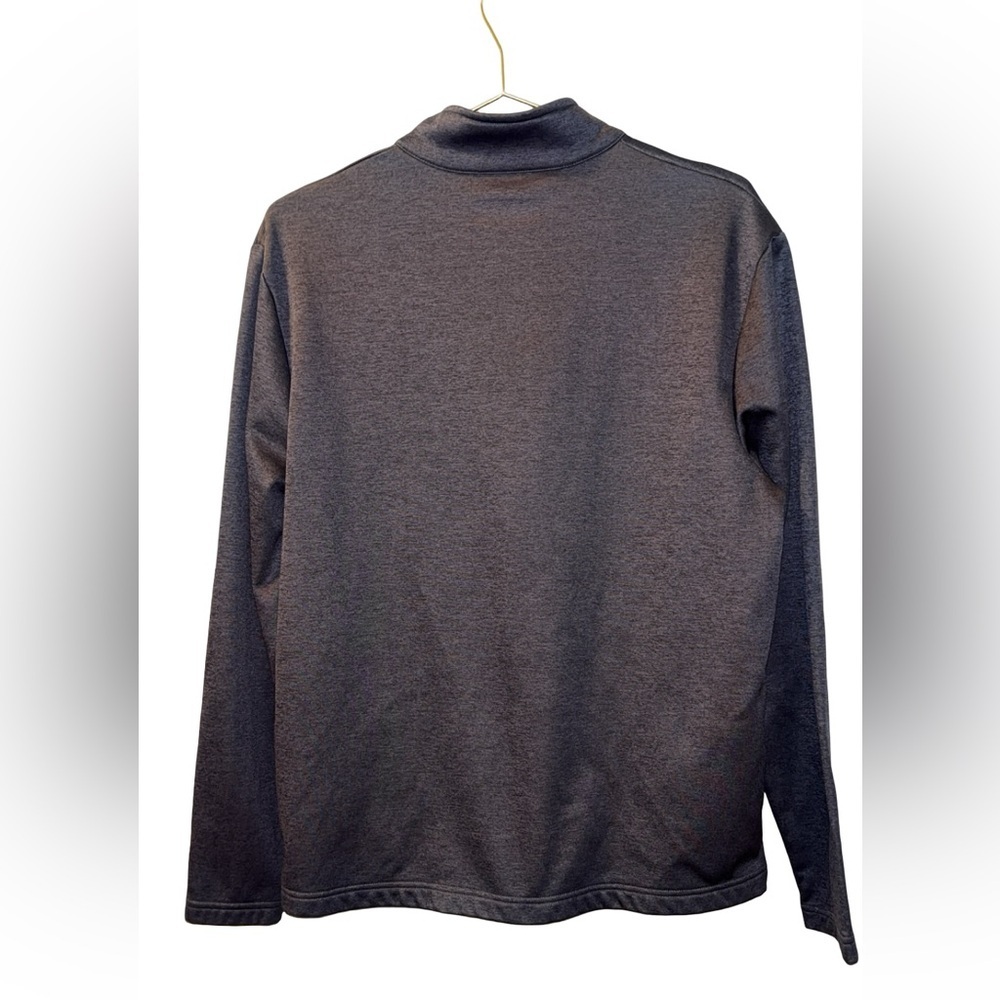 Men's Callaway Gray 1/4 Zip Pull Over Top Size Large - Picture 3 of 6